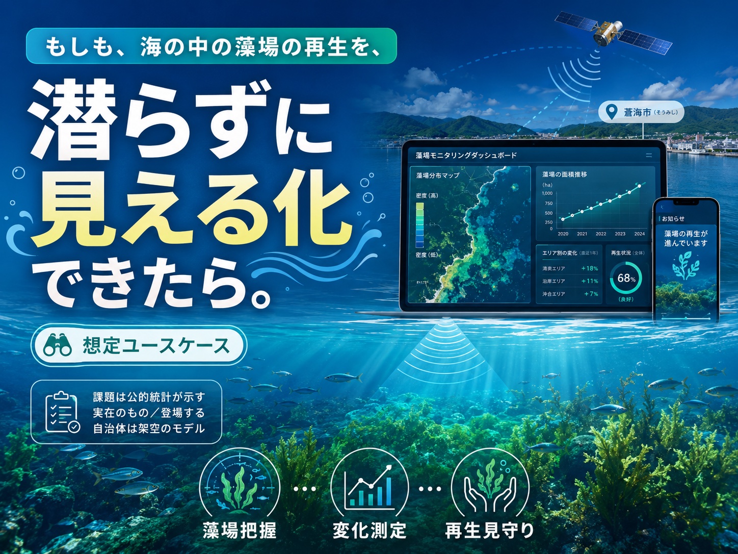 海の再生 × ブルーカーボン