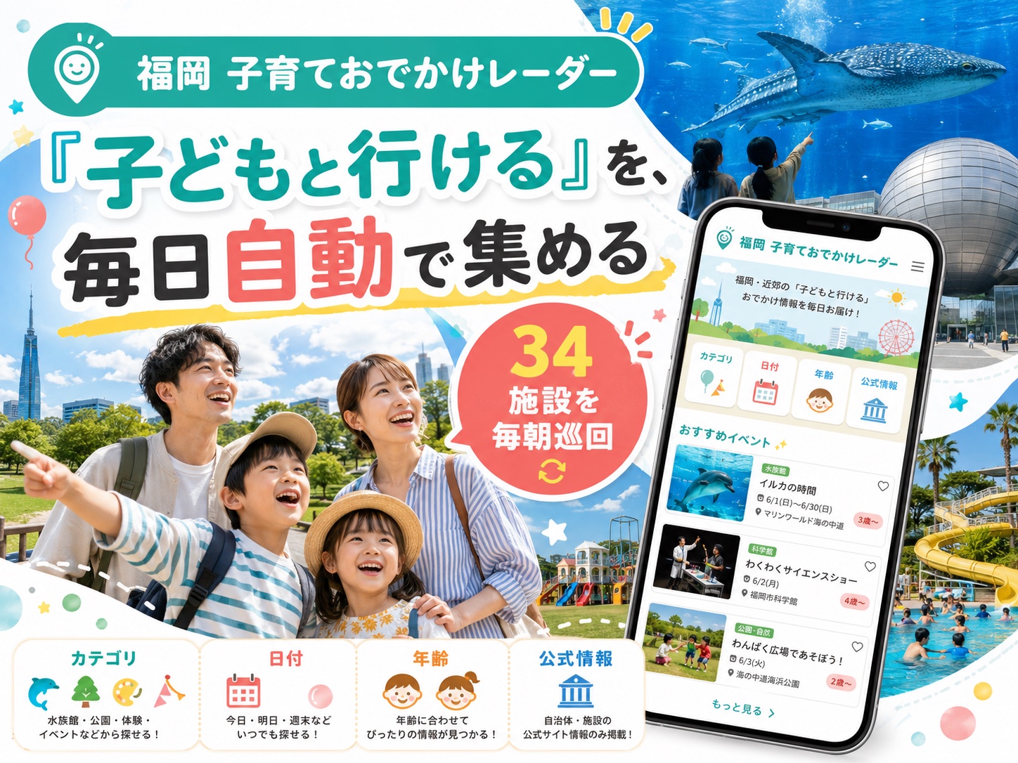 福岡 子育ておでかけレーダー